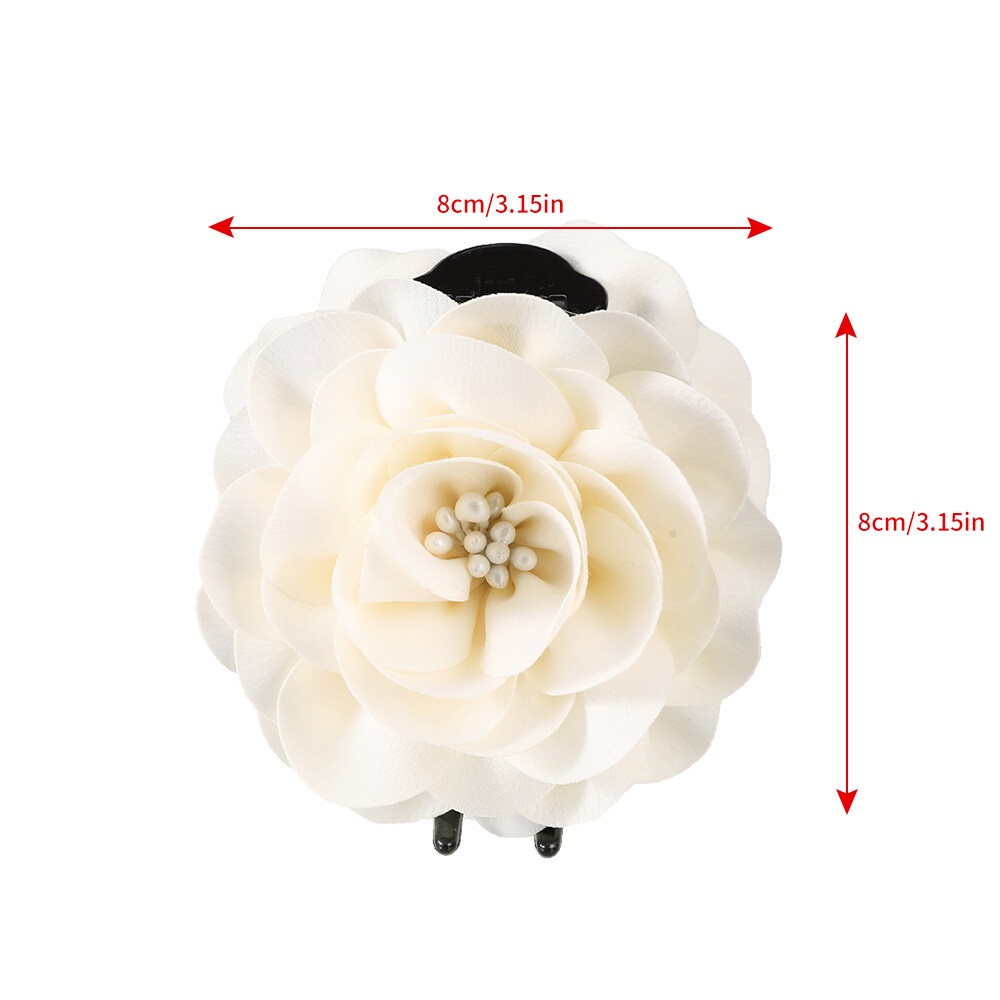 Kẹp Tóc Đính Hạt Nhiều Bông Hoa Phong Cách Đơn Giản Cho Nữ