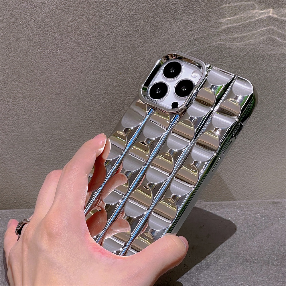 Ôp Điện Thoại Silicon Dẻo Tráng Gương Họa Tiết Thời Trang Sang Trọng Cho iphone 15 pro max 14 pro max 13 pro max 12 pro max 11 Ốp