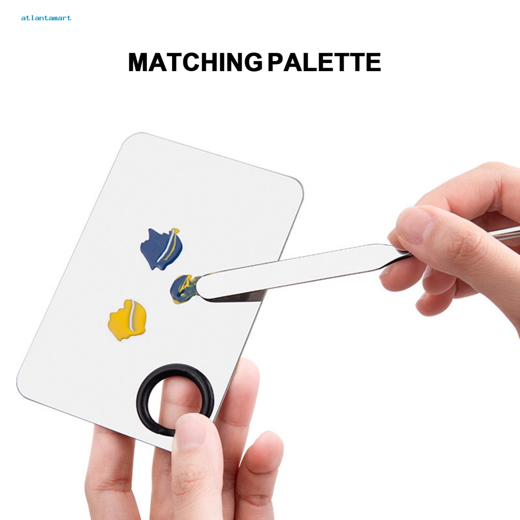 Túi Đựng Đồ Dùng Cao Cấp Tiện Dụng| Que Trộn Màu Trang Điểm Móng Tay Bằng Thép Không Gỉ