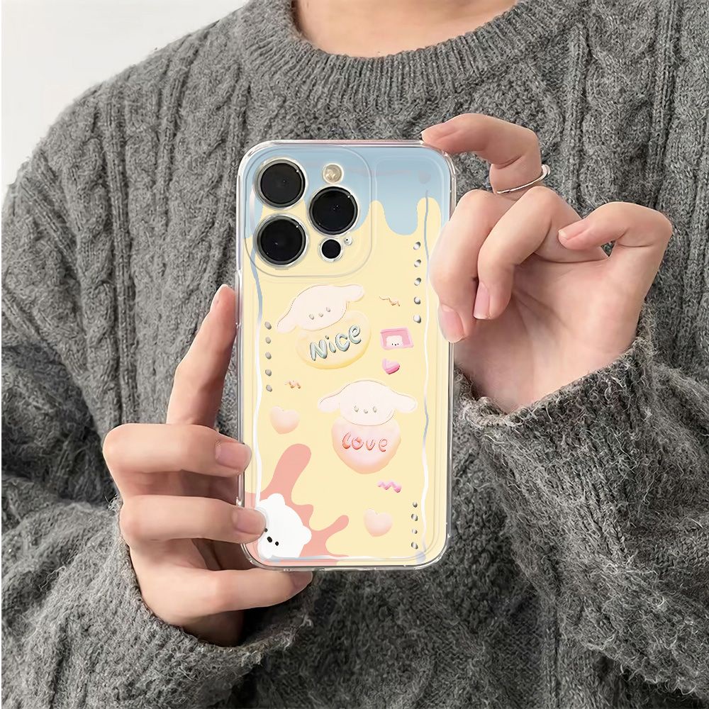 ✅Ốp Điện Thoại Mềm Chống Sốc In Hình Chú Chó Cinnamon Cho Iphone 14Pro 6 11 1278 13max 6LTH