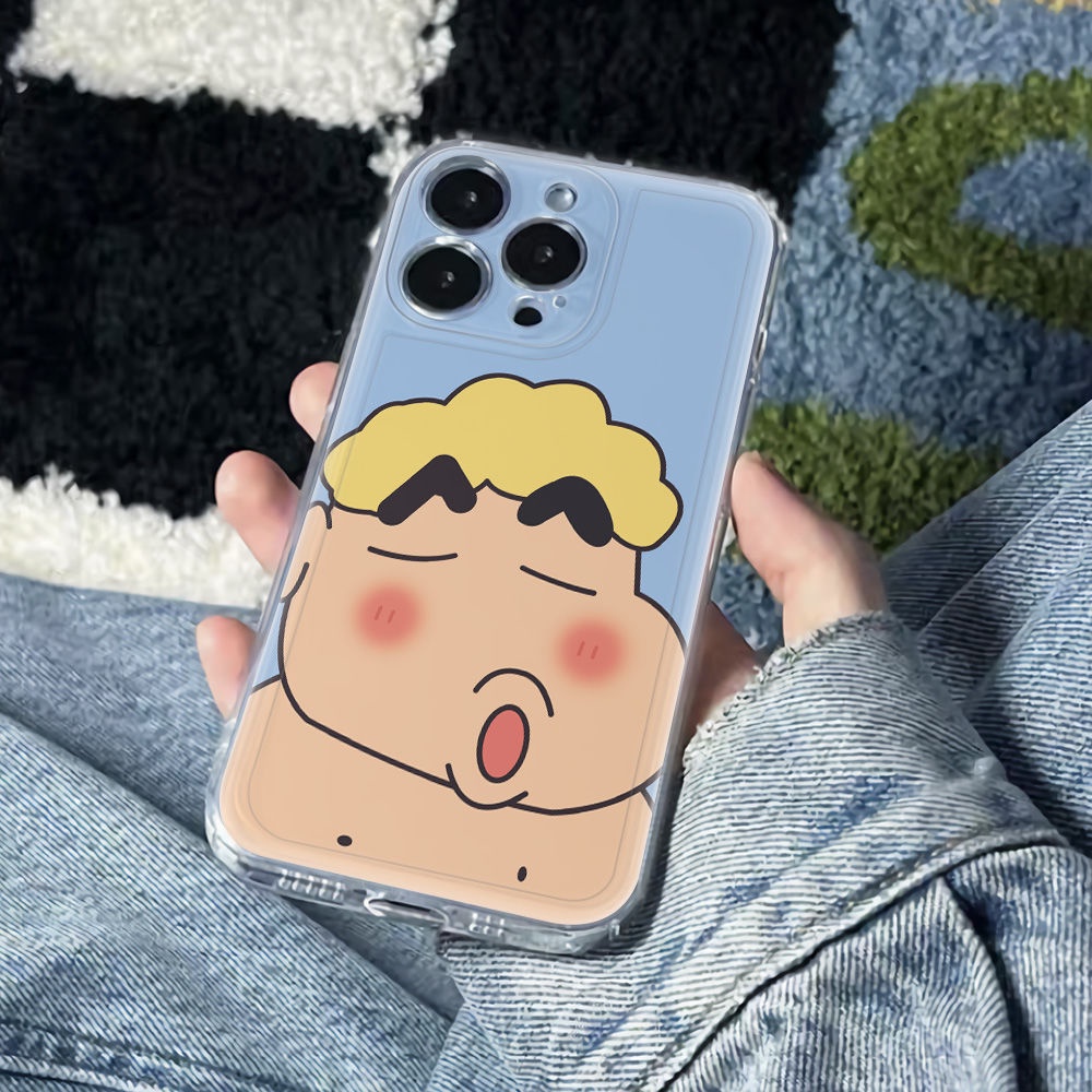 ✅Ốp Điện Thoại Mềm Chống Sốc In Hình Shin-Chan 13 Phong Cách Cho Iphone 6Inmax78Iphone12 1114pro HS16