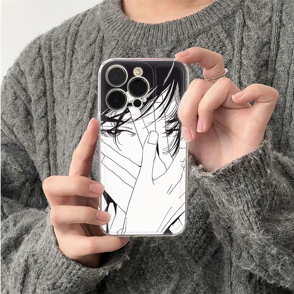 ✅Ốp Điện Thoại Mềm Chống Sốc Phong Cách Đơn Giản Cá Tính Cho Iphone 1278 116In 13plus 14pro 4E5S Max