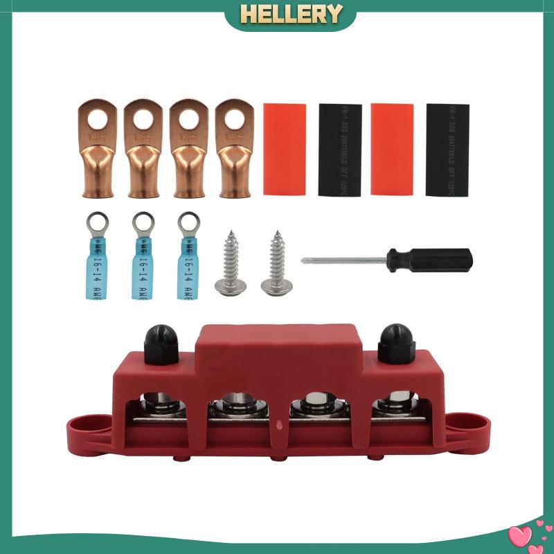 Thanh Phân Phối Nguồn Kèm Vỏ Bọc Cho Hệ Thống Năng Lượng Mặt Trời Xe Hơi