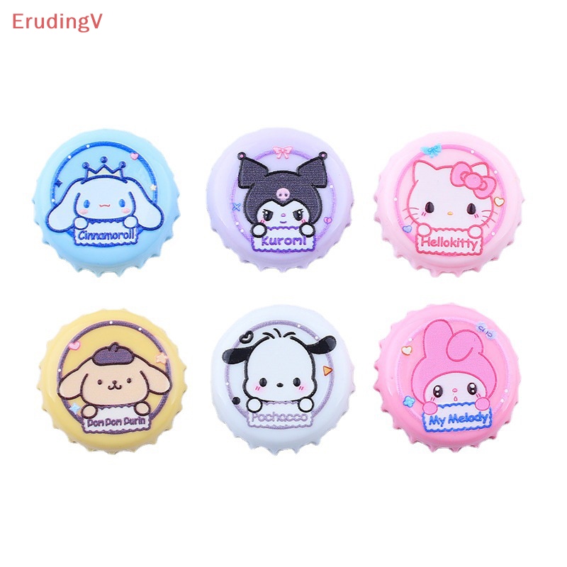 Bộ 10 Phụ Kiện Cài Tóc / Kẹp Tóc / Điện Thoại Hình Mèo Hoạt Hình / Chai Kem DIY