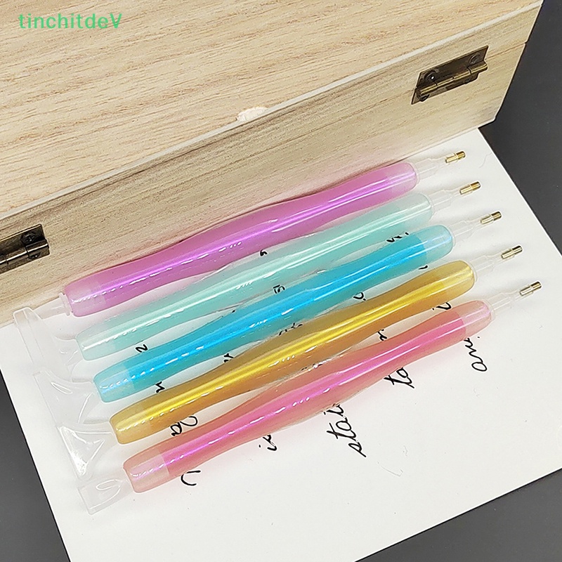 Bộ 2 / 17 Bút Khoan Kim Cương 5D DIY Bằng Nhựa Resin Đa Chức Năng