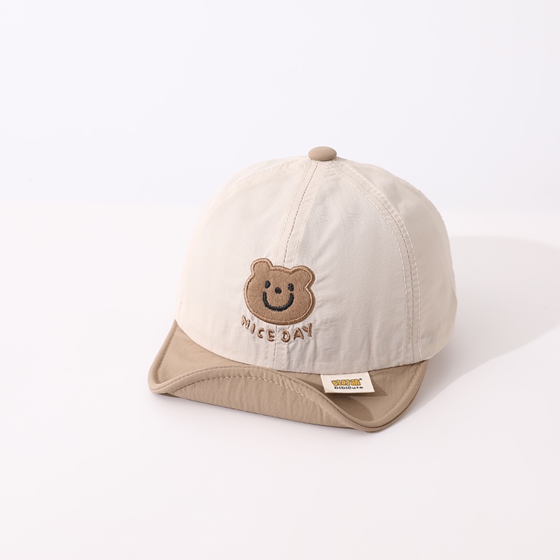 Mũ Lưỡi Trai Hình Gấu Siêu Dễ Thương Cho Bé