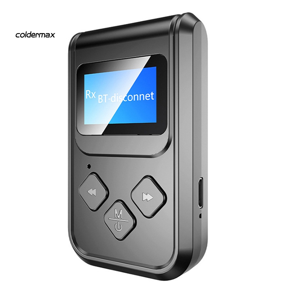 Thiết Bị Nhận Tín Hiệu Bluetooth 5.0 Màn Hình LCD Hỗ Trợ Gọi Rảnh Tay
