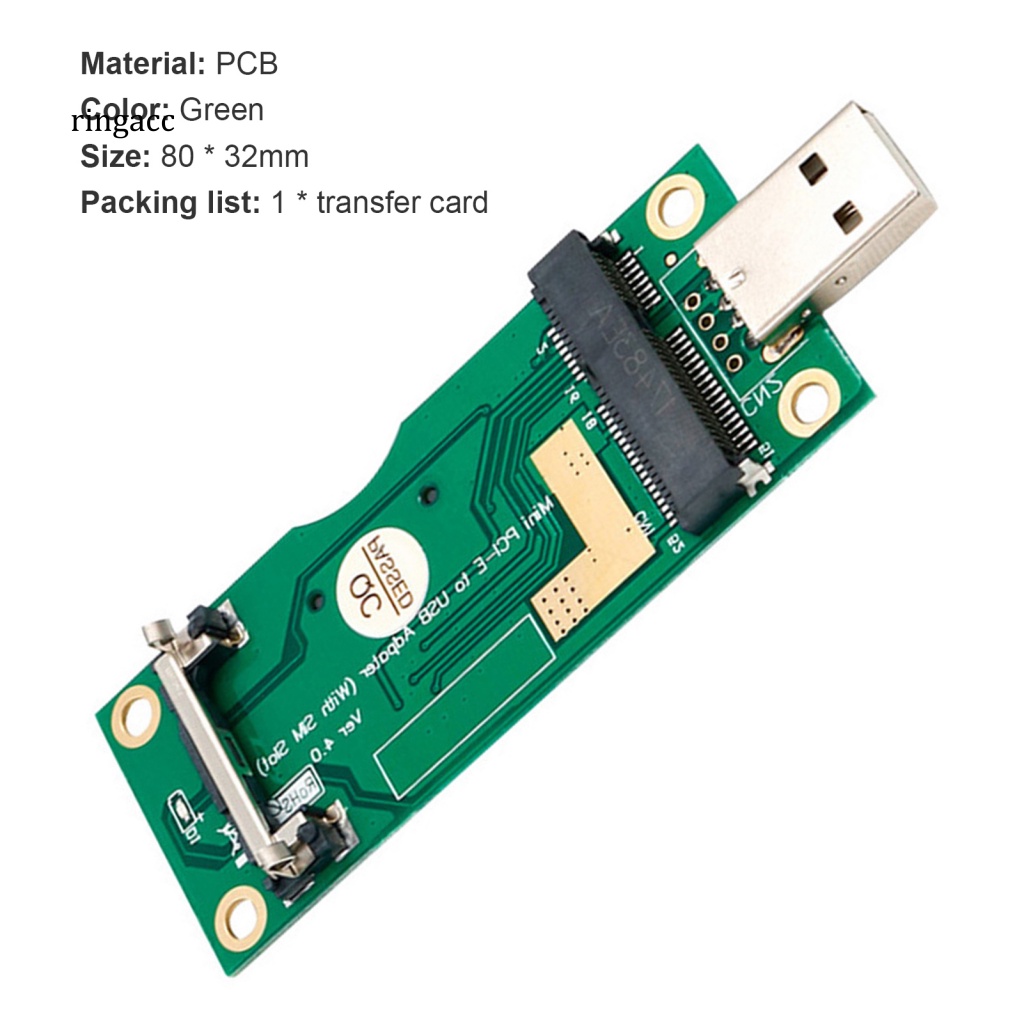 Thẻ Chuyển Đổi PCI-E Sang USB2.0 Tốc Độ Cao Chuyên Dụng Cho Laptop