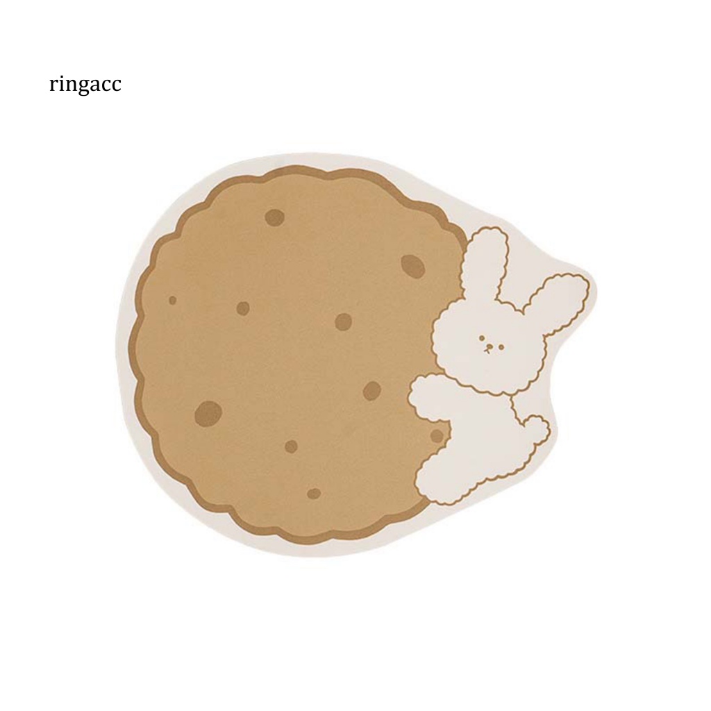 Tấm Lót Chuột Giả Da Siêu Mỏng Chống Trượt Chống Thấm Nước In Họa Tiết 3D Dễ Thương Thoải Mái Tiện Dụng