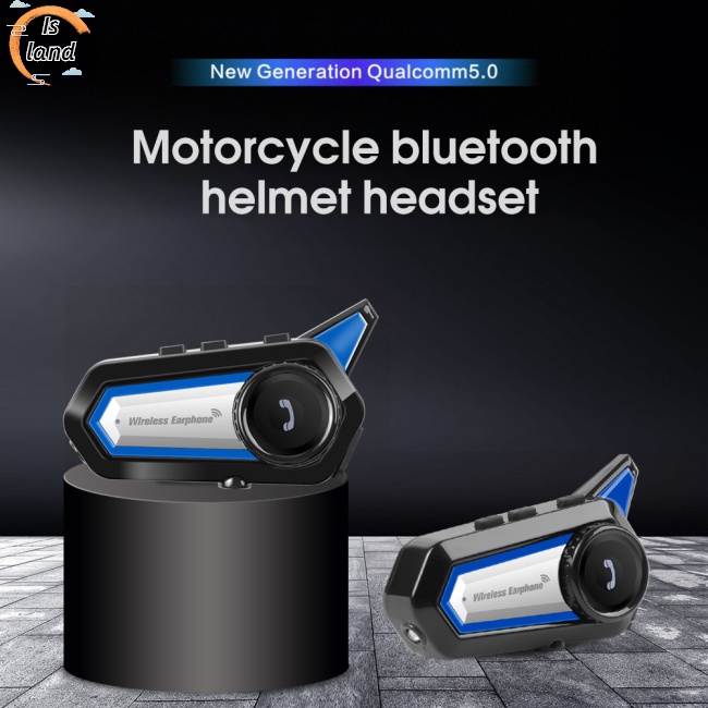 Tai Nghe Bluetooth Bt31 Pin 1000mah Chống Nước Chống Ồn Dùng Cho Mũ Bảo Hiểm