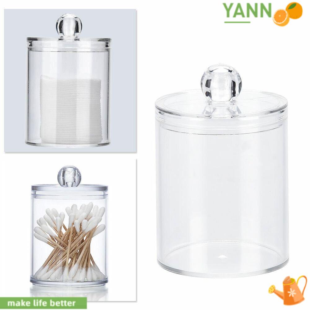 Hộp Đựng Tăm Bông / Bông Tai / Phật Nụ Bằng Nhựa Chống Bụi