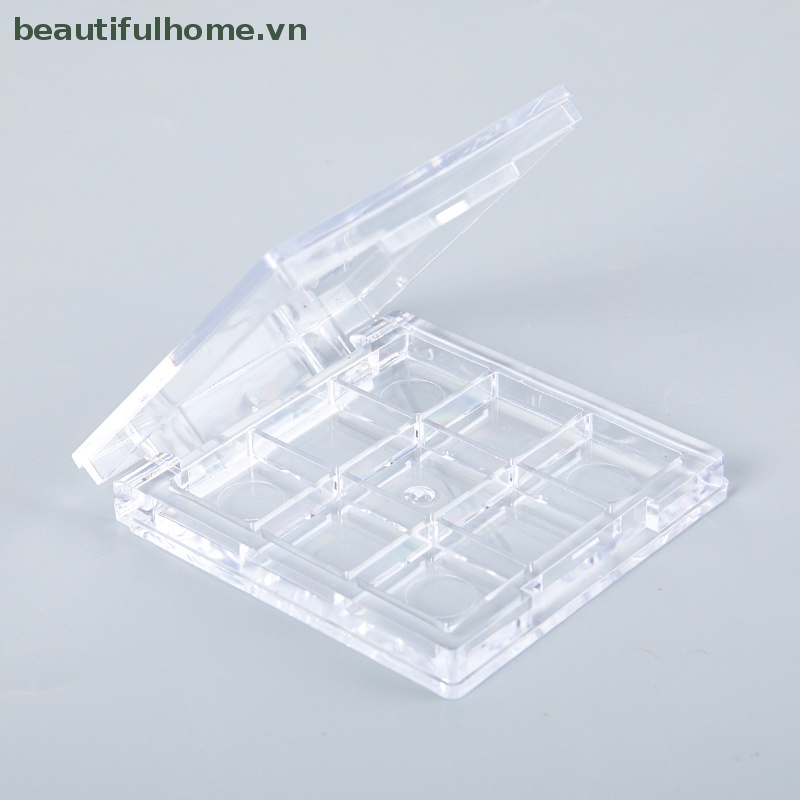 Hộp Rỗng Đựng Phụ Kiện Trang Trí Móng Tay 4 / 9 Ngăn