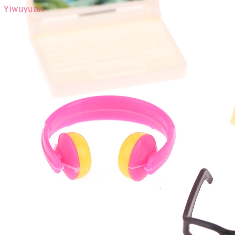 Bộ 14 Mô Hình Đồ Nội Thất Mini Tỉ Lệ 1: 12 Trang Trí Nhà Búp Bê Mới