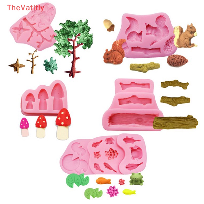 Khuôn Silicone Tạo Hình Làm Bánh DIY Hình Chú Sóc Trang Trí Nhà Bếp