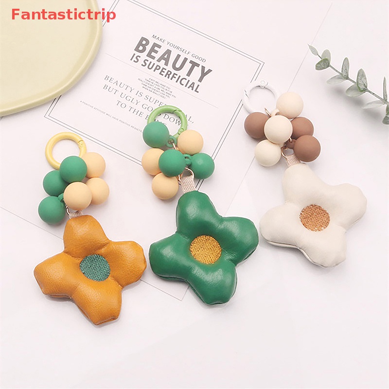 1 Móc Khóa Hình Bông Hoa Nhiều Màu Sắc Thời Trang Mới