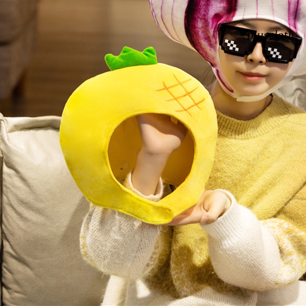 Mũ Len Đan Chéo Họa Tiết Hoạt Hình Dễ Thương Cho Nữ