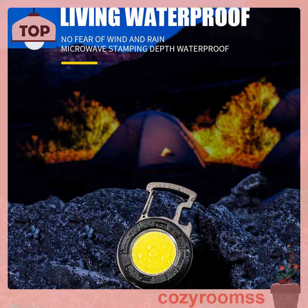 Đèn Pin Mini Chống Thấm Nước Sạc USB Loại C 500mAh