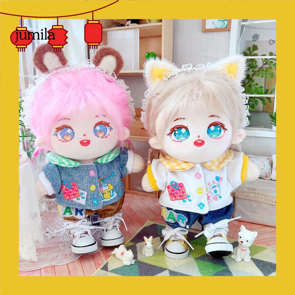 1 Bộ Quần Áo Cotton Dành Cho Búp Bê Dài 20cm