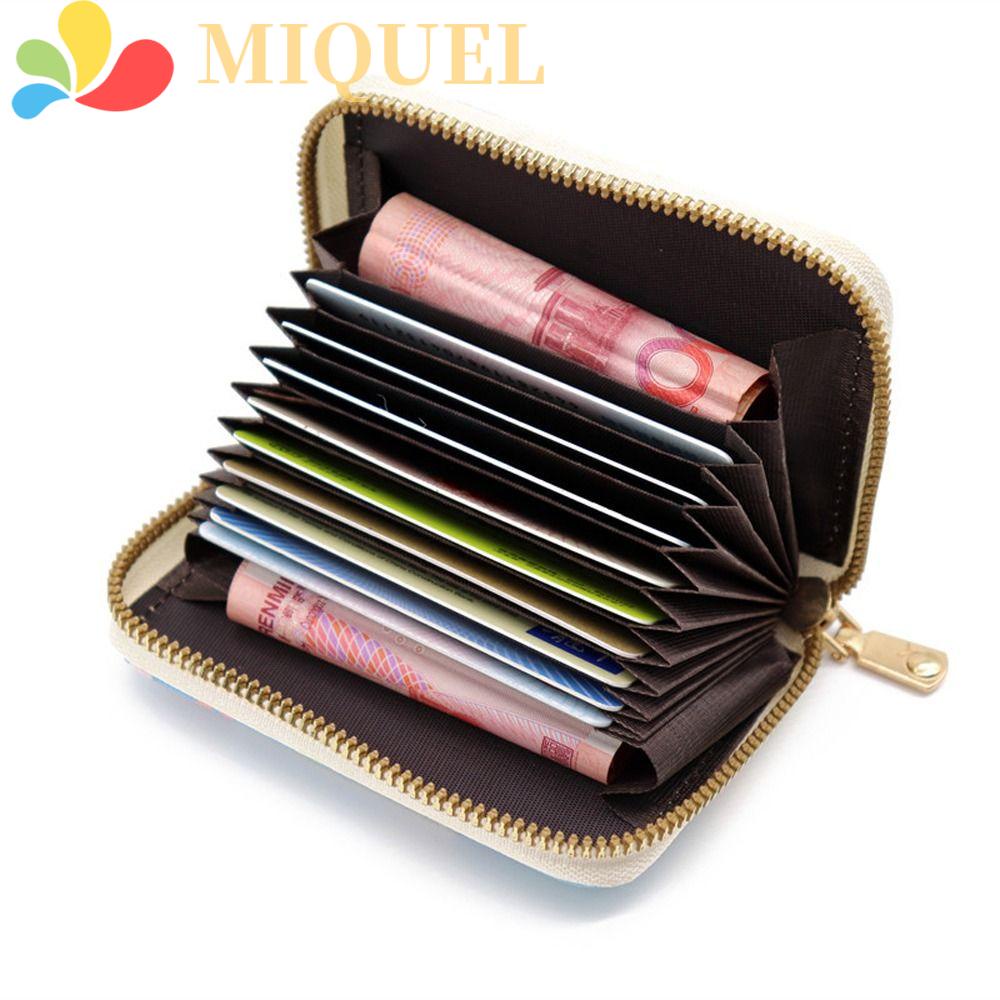 Ví Đựng Điện Thoại Di Động Nhiều Ngăn Sức Chứa Lớn Họa Tiết Hoa Dành Cho Nữ