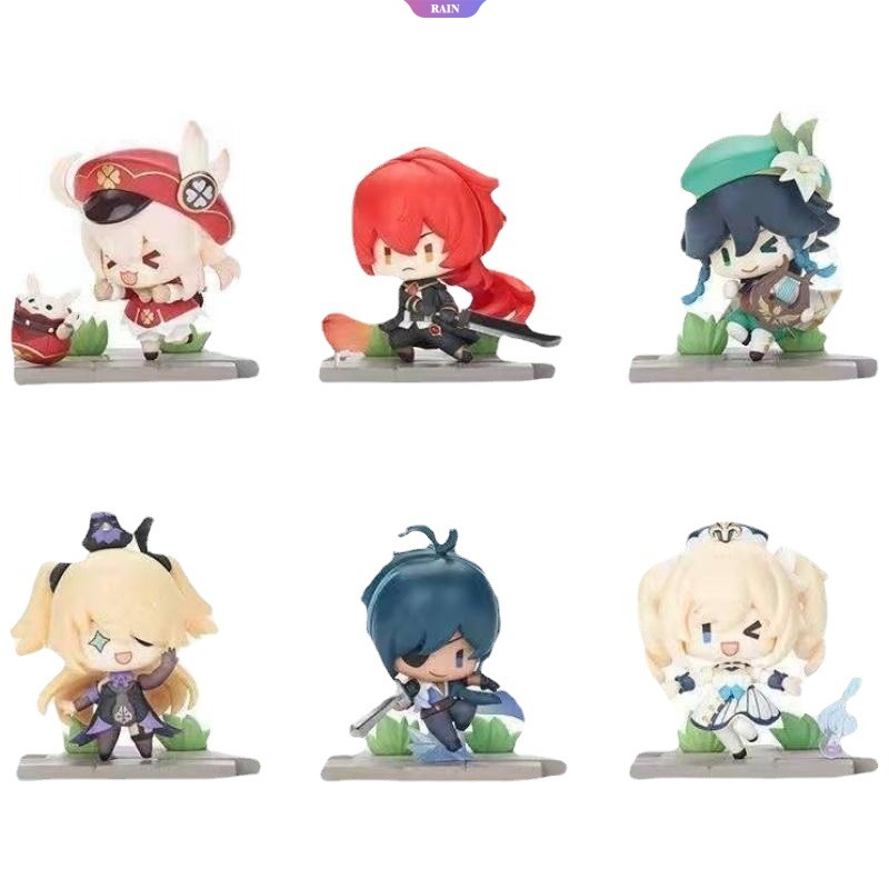 Mới Mô Hình Nhân Vật Ragnvindr Venti Kaeya Klee Barbara Fischl Figma Trong Game Diluc Cỡ Mới