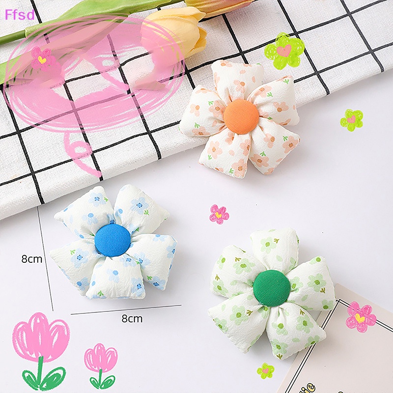 {Ffsd} Ghim Cài Áo Cardigan Trang Trí Túi Xách Hình Hoa Tulip Thắt Nơ Cá Tính Dễ Thương