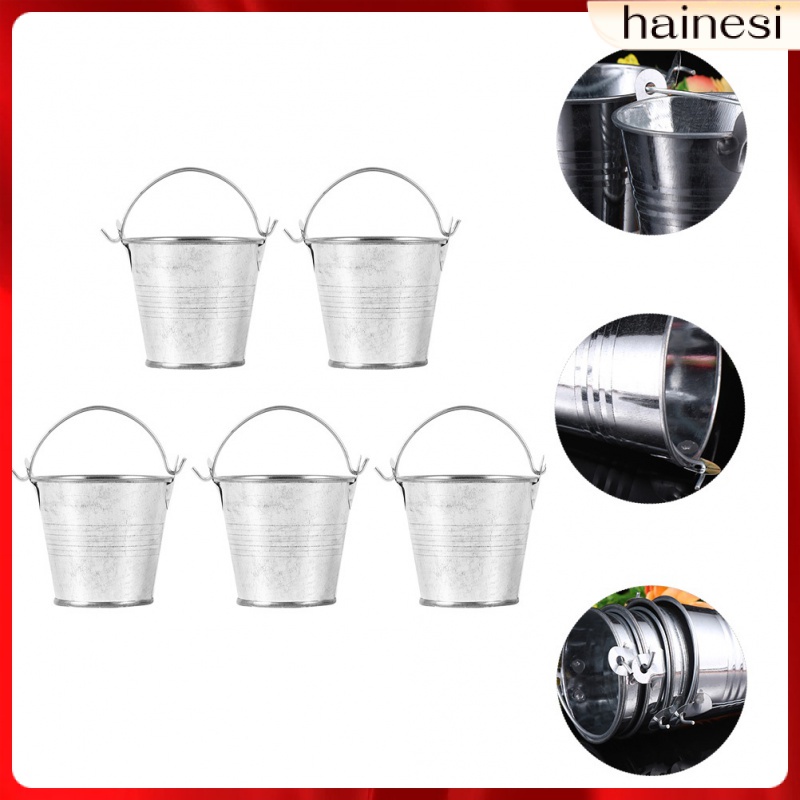 Set 5 Bình Kim Loại Mini Đựng Đá Tiện Dụng Cho Bé