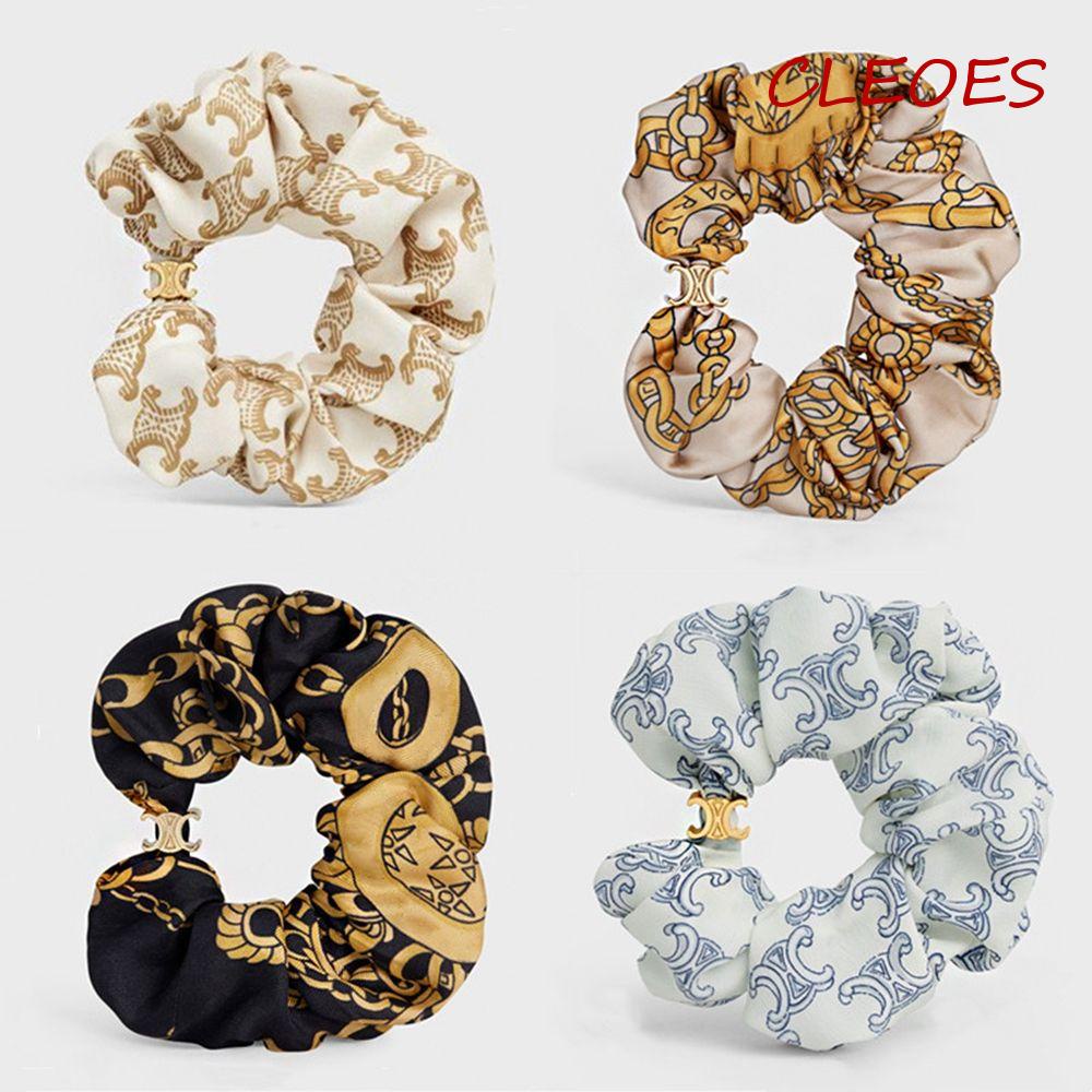 Dây Cột Tóc In Chữ Phong Cách Hàn Quốc Dễ Thương Cho Nữ