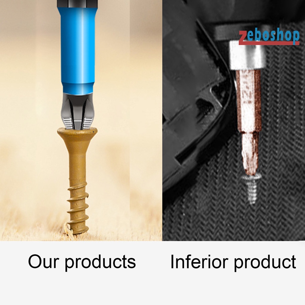 Bộ 7 Mũi Khoan Phillips 25-150mm Chống Trượt