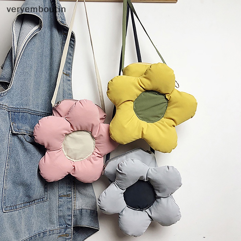 Túi Đeo Chéo Vai Hình Hoa Hướng Dương Dễ Thương Thời Trang Dành Cho Bạn Gái n