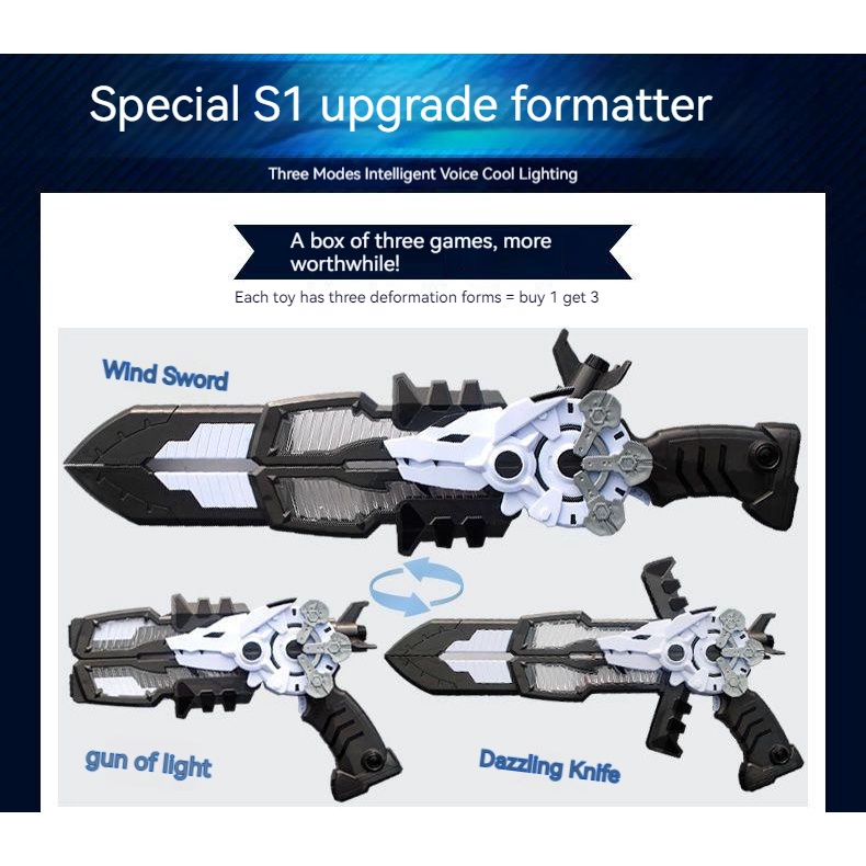 Đồ Chơi Quả Cầu Kiếm Ba Chế Độ Vui Nhộn Dành Cho Trẻ