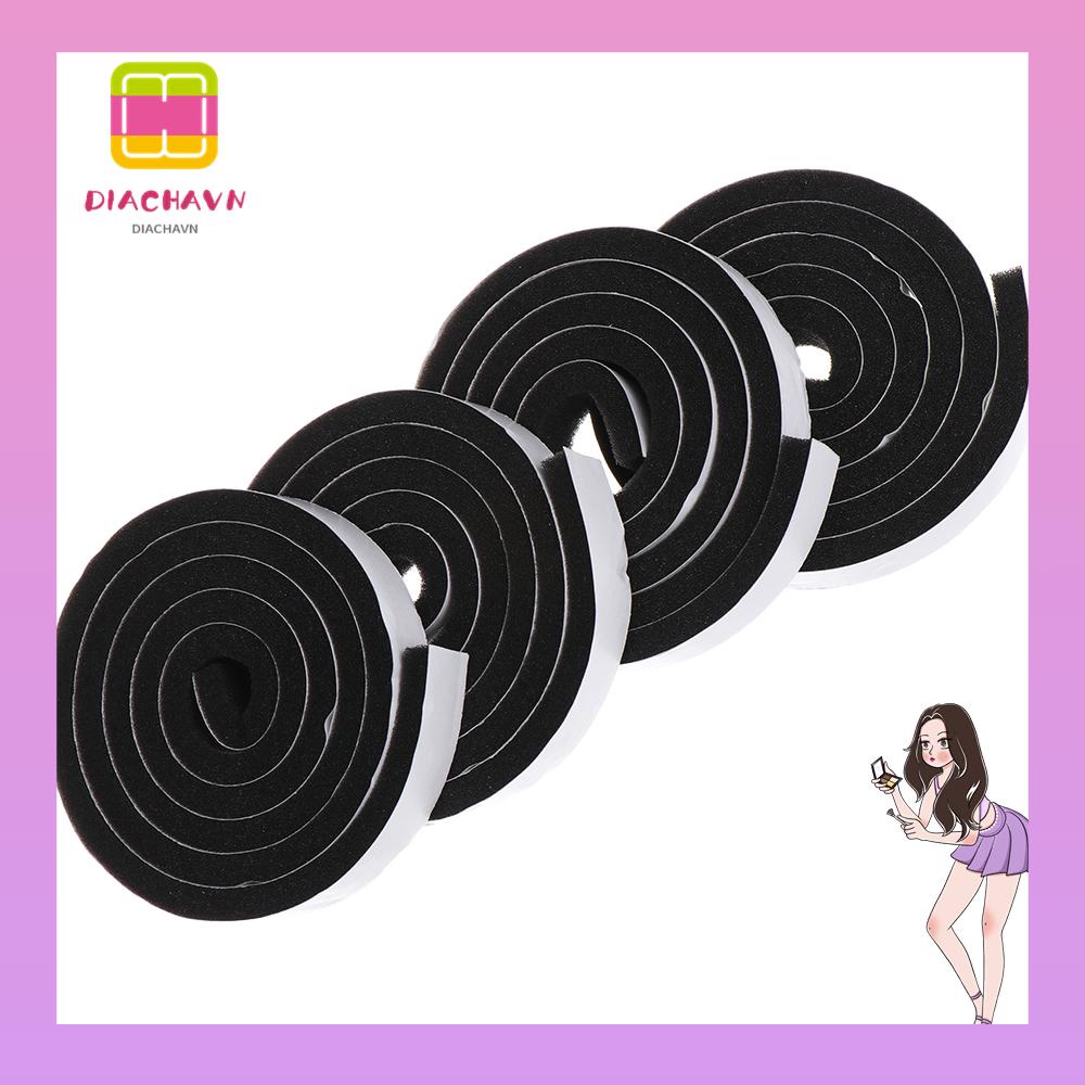 Cuộn 4 Cuộn Dây Dán Niêm Phong Tự Dính Chống Bụi Cách Nhiệt Dài 4M