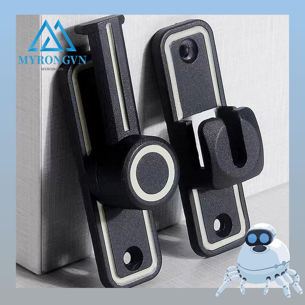 Chốt Khóa Cửa Bằng Hợp Kim Nhôm Góc 90 / 180 Độ Tiện Dụng