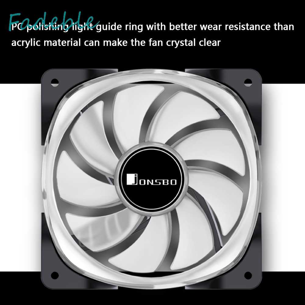 Quạt Tản Nhiệt FR-701 ARGB PC Case 120mm 9 Cánh Tích Hợp Đèn LED RGB PWM