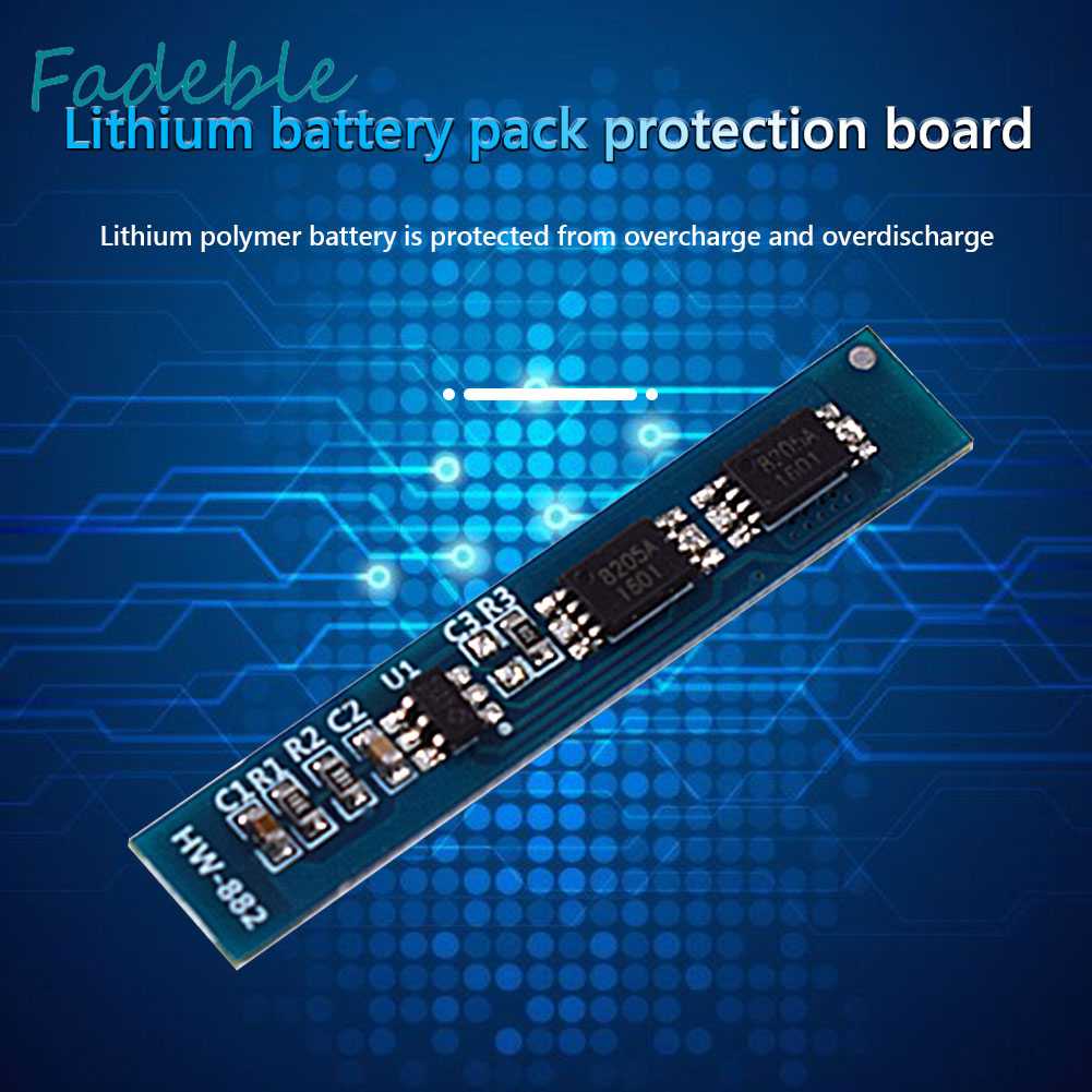 Bảng Mạch Bảo Vệ Pin Sạc Lithium 2S 3A 7.4V 8.4V 18650 BMS HW-882