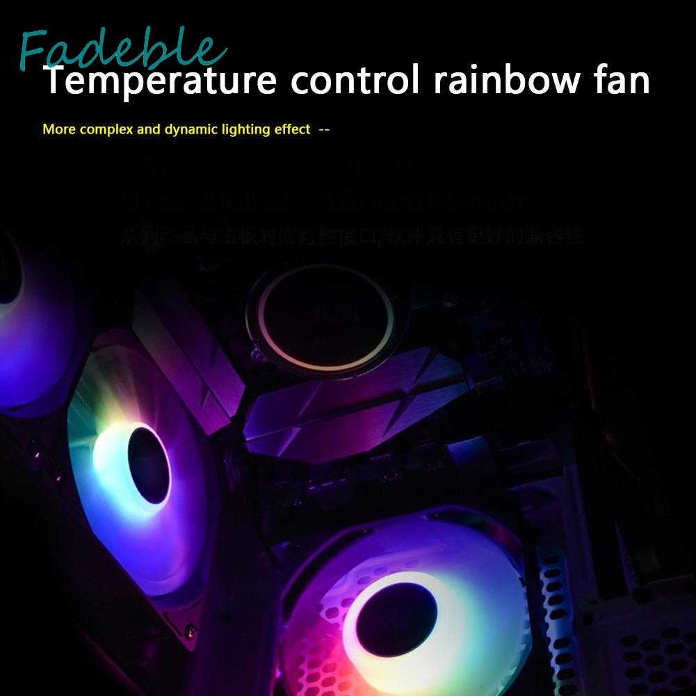 Quạt Tản Nhiệt CPU XF-12025 12cm 3 Pin ARGB DC 12V Nhiều Màu Sắc