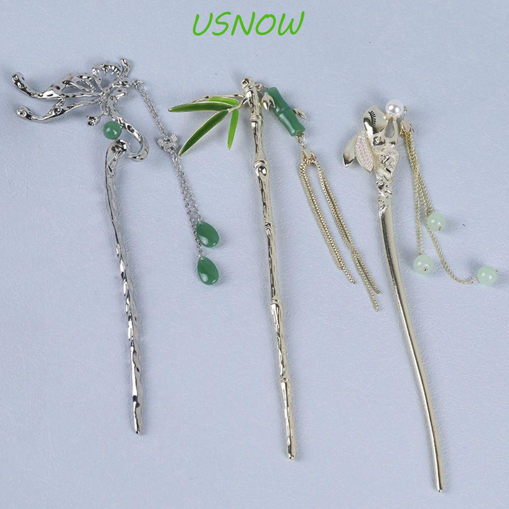 Trâm Cài Tóc Tua Rua Hình Bướm Bằng Đồng Phong Cách Hanfu Trung Hoa Cổ Điển Kiểu Dáng Mới Dành Cho Bạn Nữ