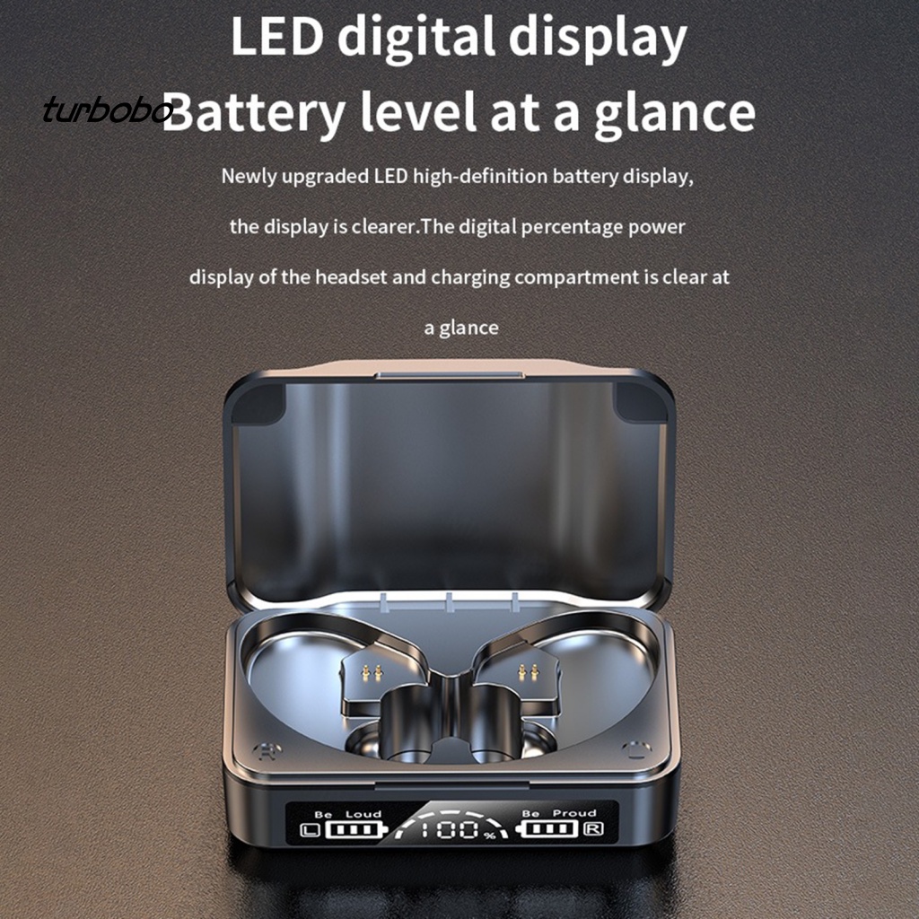 Tai Nghe Nhét Tai Không Dây Q8 Chống Thấm Nước IPX6 Bluetooth 5.2 Màn Hình LED Phong Cách Thể Thao