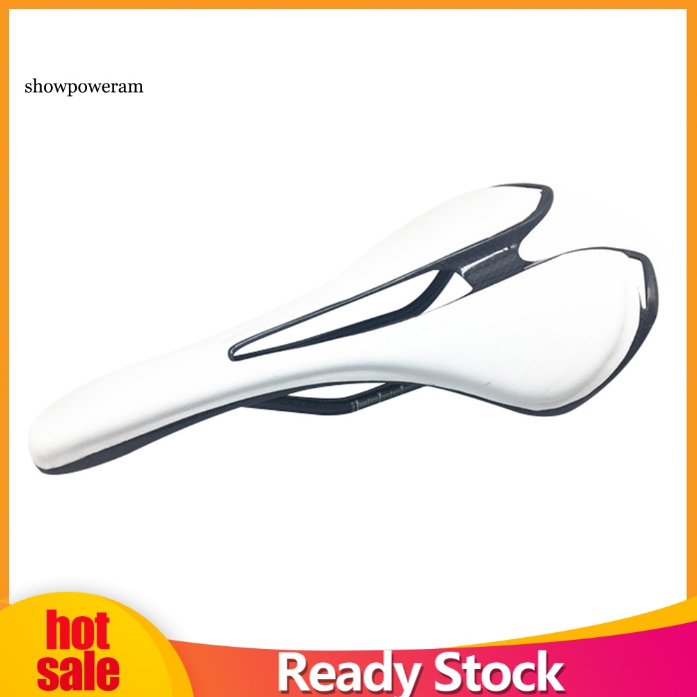 Yên Xe Đạp Leo Núi SPM Bằng Sợi Carbon + Da Chất Lượng Cao