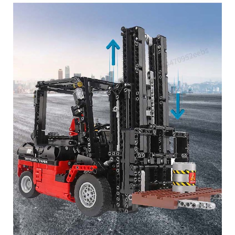 Đồ Chơi Lắp Ráp Mô Hình Xe nâng Forklift Mould King 13106