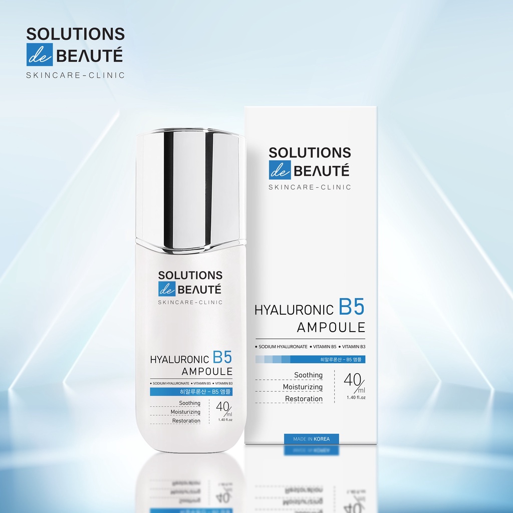 Tinh Chất Dưỡng Da Hyaluronic - B5 Ampoule Solutions De Beauté 40ml Hàn Quốc
