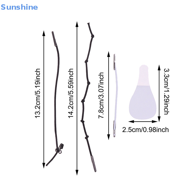 Set 40 Miếng Dán Nâng Mặt Trời Tức Thì Kèm 3 Dây Đeo