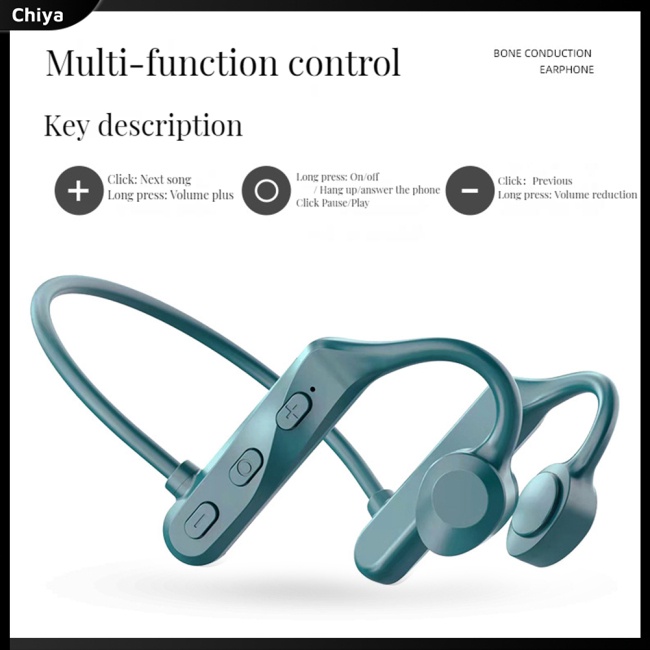 Tai Nghe Bluetooth Không Dây K69 Truyền Âm Qua Xương Cho Chạy Bộ Thể Thao