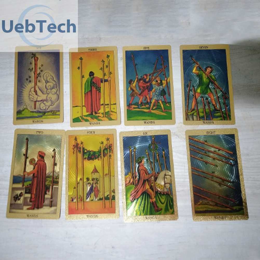 Bộ Bài Tarot Vàng Kim Chống Mài Mòn