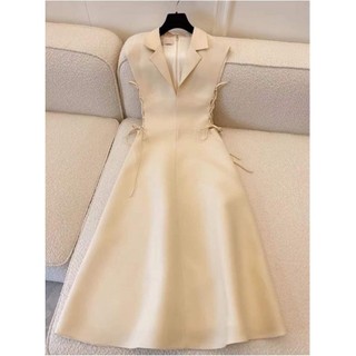 Đầm Xòe Đan Eo Dáng Dài Váy Cao Cấp BY8350