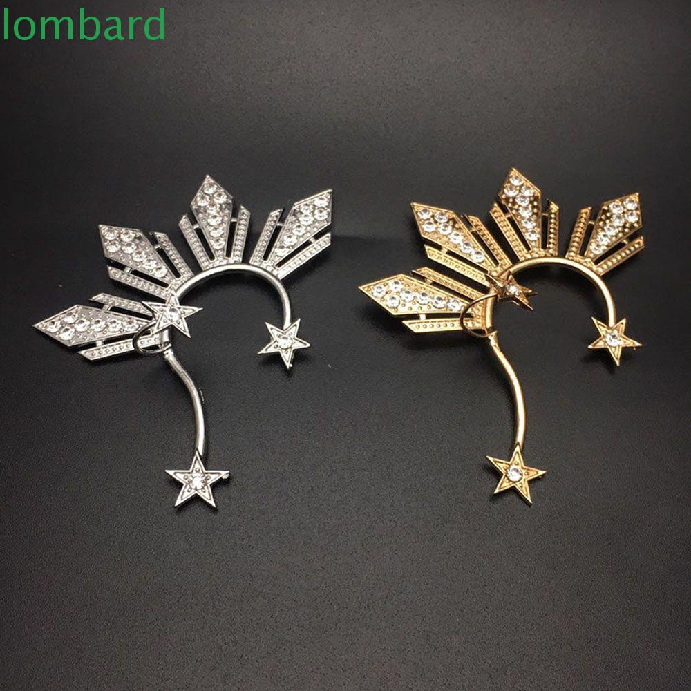 Khuyên Vành Tai Hình Ngôi Sao Thời Trang|Bông Tai Trang Sức Không Cần Xỏ Lỗ Cho Nữ