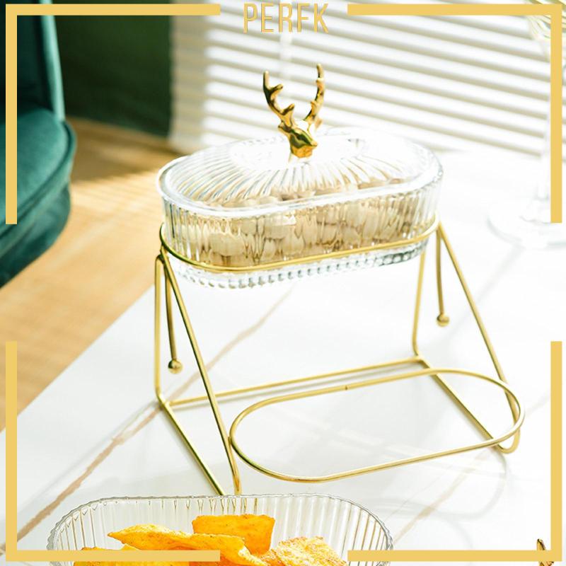 Khay Phục Vụ Trái Cây Khô 2 Tầng Đa Năng