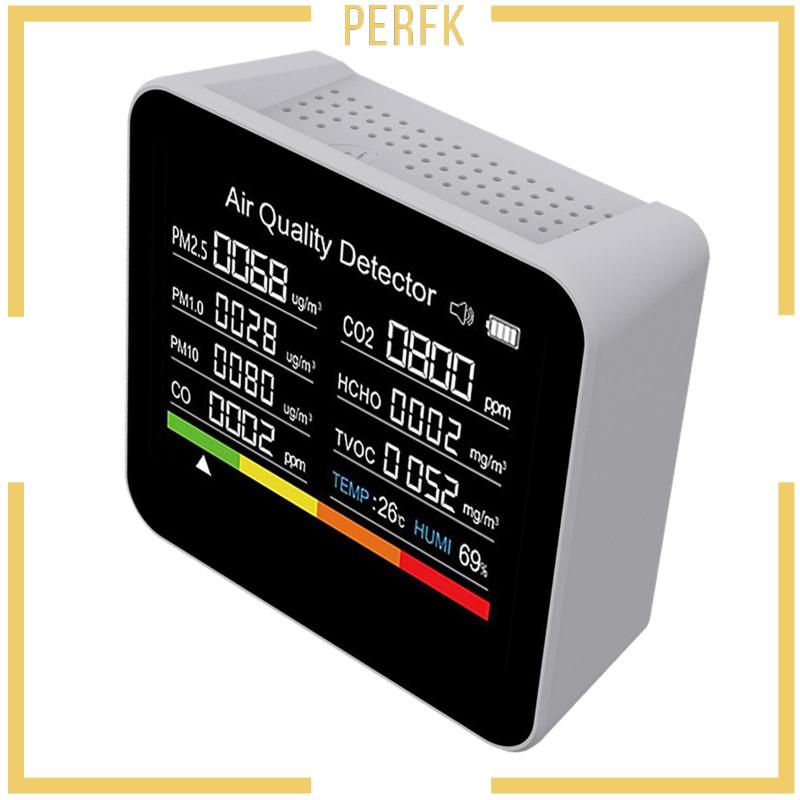 Máy Kiểm Tra Chất Lượng Không Khí 9 Trong 1 Cho Khách Sạn / Xe Hơi / Văn Phòng