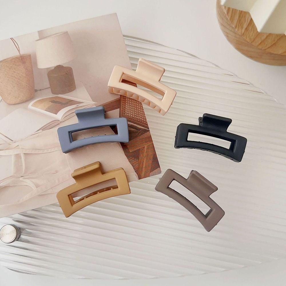 Kẹp Tóc Càng Cua Đính Nơ Bên Hông Kiểu Hàn Quốc Đơn Giản Rửa Mặt