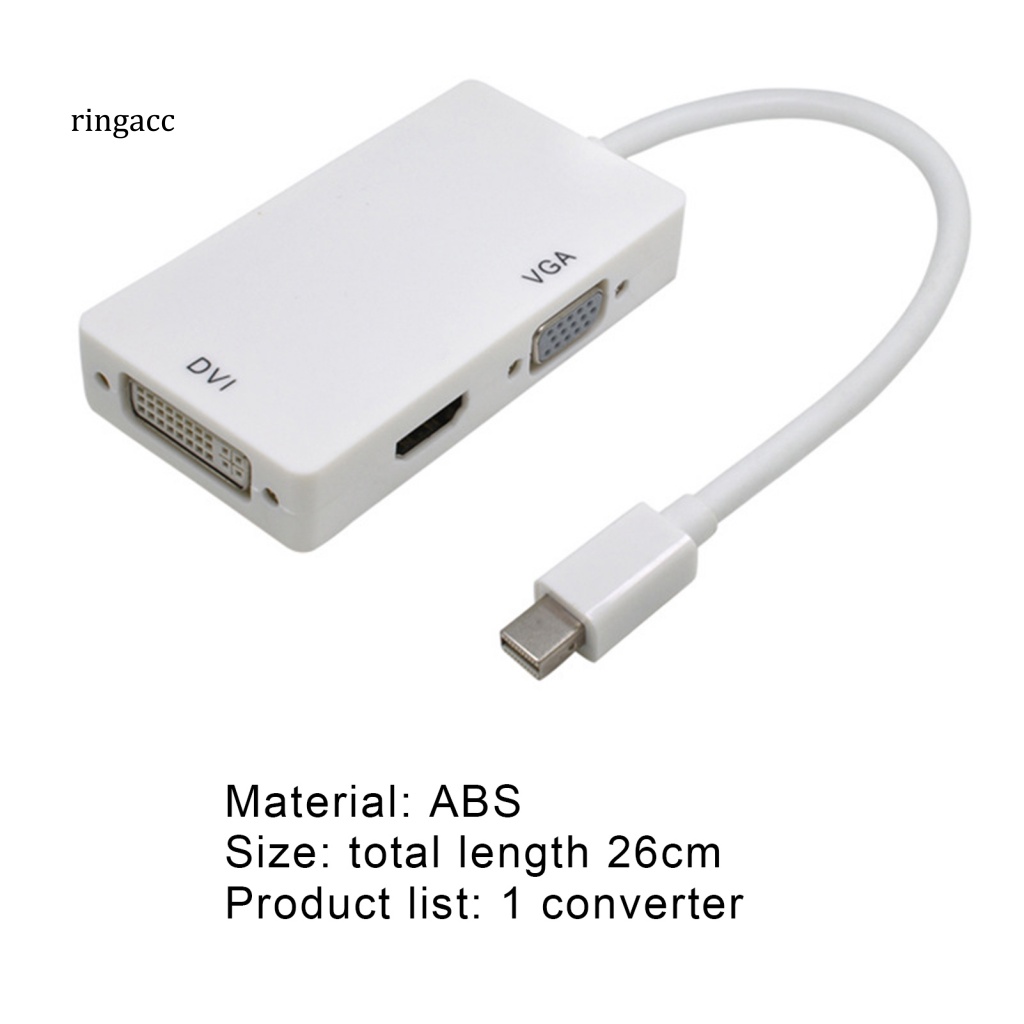 Đầu Chuyển Đổi HDMI 3 Trong 1 Chất Lượng Cao Cho Laptop