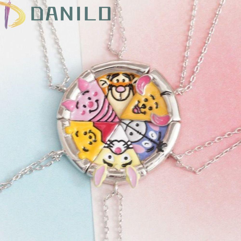 Vòng cổ Mặt Hình Bánh Pizza / Hổ / Heo Con Đáng Yêu Cho Nữ